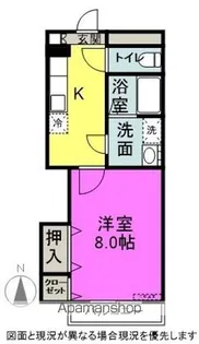 ブレイン野村【301号室】の間取り