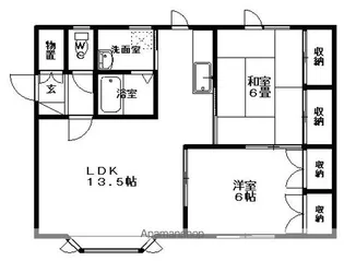 春日ハイツⅠ【2F号室】の間取り