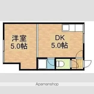 北誉ハウス【205号室号室】の間取り