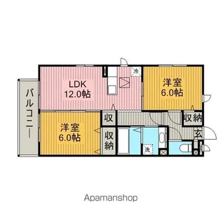 グランドソレイユ【3階】の間取り