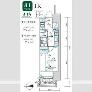 MAXIV八王子TRE【11階】の間取り