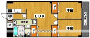 ターミナルマンション朝日プラザ堺【11階】の間取り