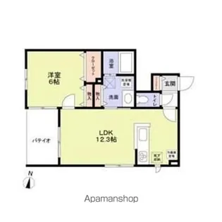 グラン パルク【1階】の間取り