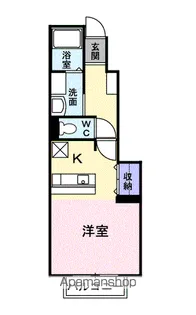 フランSY【1階】の間取り