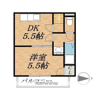 リゾナーレ南町【3階】の間取り