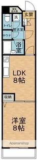 第二コーポかどや【205号室】の間取り