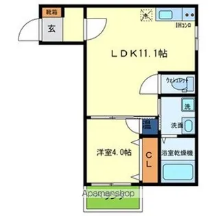 FMAISONCHARME【303号室号室】の間取り