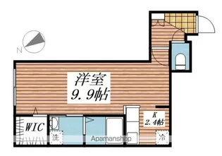 アンダーズ江別野幌【205号室】の間取り