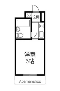 モンシェール尾久【402号室】の間取り