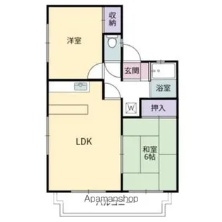 OGATAビル【301号室】の間取り