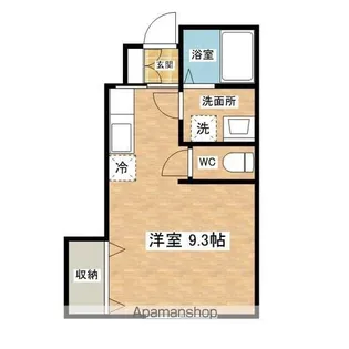 サンヴィレッジ新屋【1階】の間取り