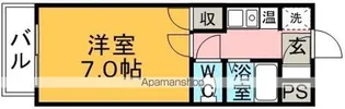 エスポワール名古屋【7階】の間取り