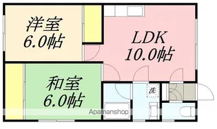 グラシア湯川2丁目【C号室】の間取り