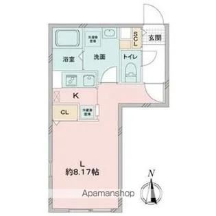 quador御器所【4階】の間取り