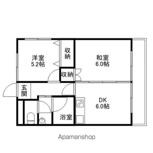 アーバンプロムナード【1階】の間取り