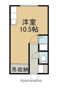 アドバンス木野【2階】の間取り