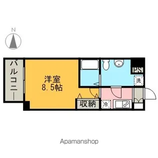 ASレジデンス上前津【2階】の間取り