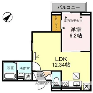 リーラN【1階】の間取り