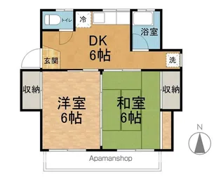 メゾン・ド・クーペ【2階】の間取り