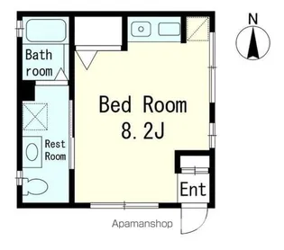 豊玉中3丁目アパート【1階】の間取り