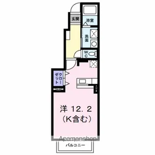 サニーハウス【1階】の間取り