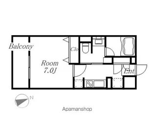 フレールコート東別院【6階】の間取り