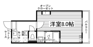 CASA GRANDE東岡山【1階】の間取り
