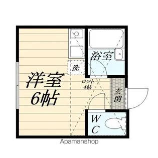 ユナイト仲通マリアージュの杜【2階】の間取り