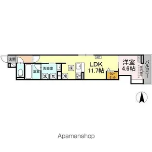 Urbana【1階】の間取り