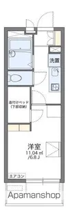 レオパレス水前寺【104号室】の間取り