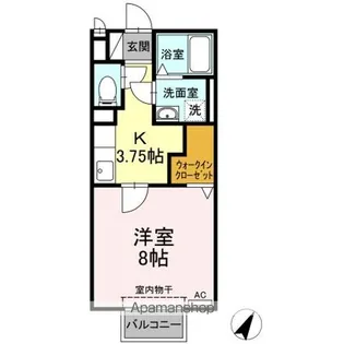 セジュール野口【2階】の間取り