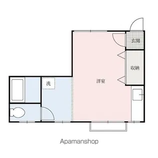 アーバンB【B2号室】の間取り