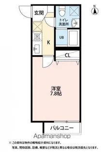 グナーデ・シュテルンⅡ【3階】の間取り
