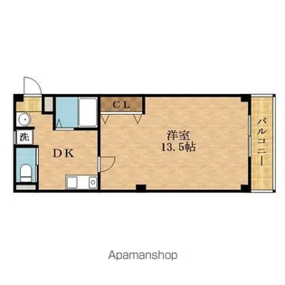 KandM 別館【3階】の間取り