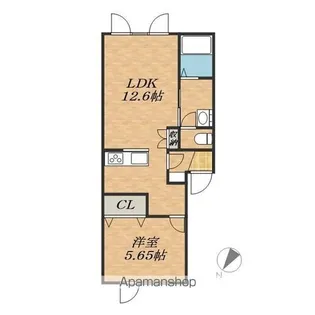 NOIRⅡ【2階】の間取り