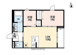 RH 西台【2階】の間取り