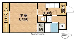 CHATEAU RAFFINE【3階】の間取り