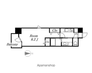 パルティール中村公園【3階】の間取り
