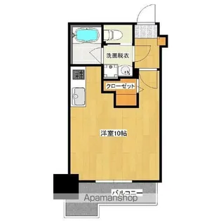 オーベル中郡【7階】の間取り