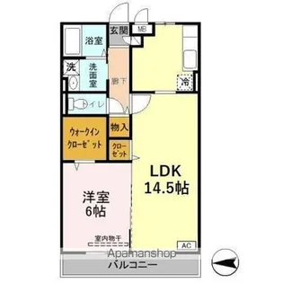 レジデンスSK【2階】の間取り