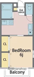 エクセレント97チュミック【111号室】の間取り