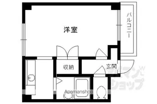 ハイツクリオネ【3N号室】の間取り