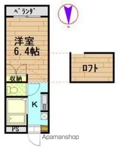 COZONE【210号室】の間取り