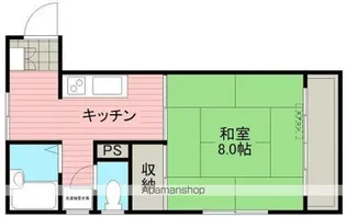 アーバンスクエア【103号室】の間取り