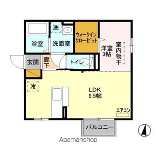 ルーチェ【2階】の間取り