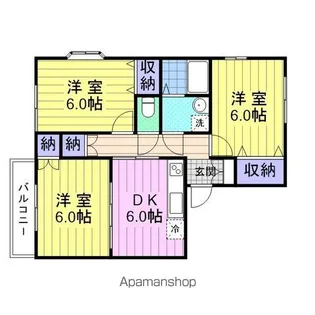 プレミールⅡ【1階】の間取り