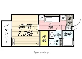 レーヴ平和台【2階】の間取り