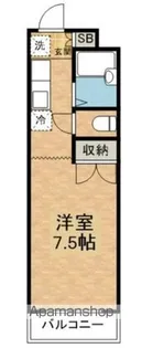 ザ・ゴールデンラビット【3階】の間取り