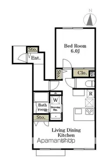 MAISON TINK【D号室】の間取り