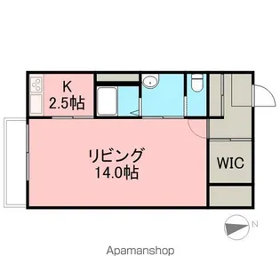 ヴェルドミール【2階】の間取り
